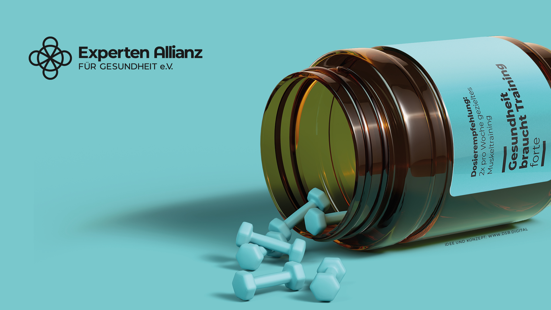 Hanteln statt Pillen Hanteln statt Pillen