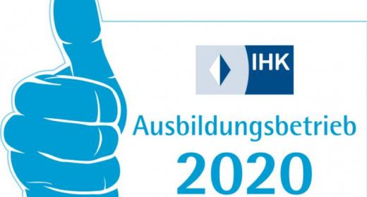 IHK Ausbildungsbetrieb 2020 IHK Ausbildungsbetrieb 2020