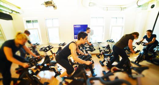 Indoor Cycling im Body Up Ottobrunn