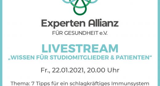 Kostenfreie Webinar am 22.01. um 20:00 Uhr