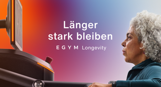 Frau auf Gerät