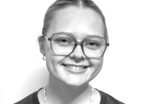 Empfangsmitarbeiterin Whitney Wilhelm
