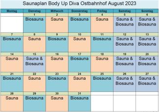 Saunaplan August