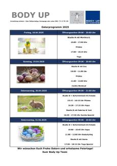 Osterprogramm Sendling Osterprogramm Sendling
