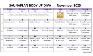 Saunaplan Diva OBF 112025