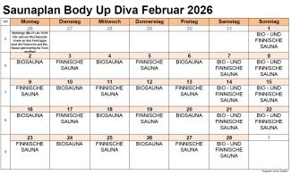 Saunaplan Feb 2026 Diva OBF