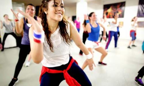 Zumba am Feiertag